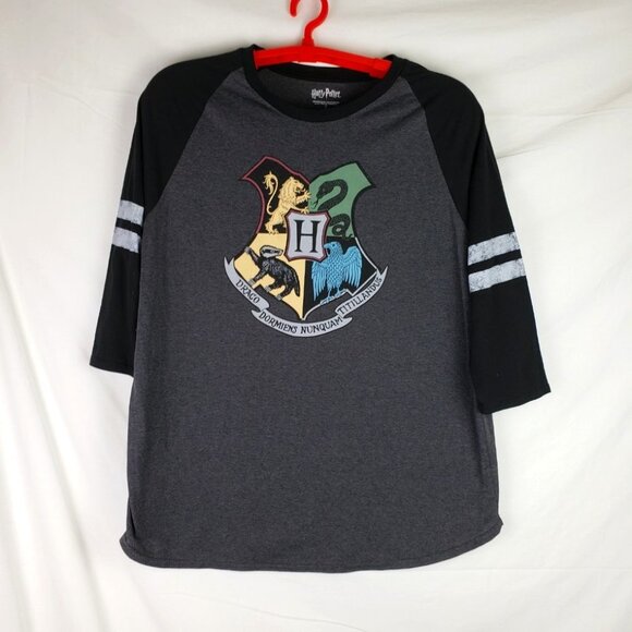 Other - Harry Potter Men's Three Quarter Sleeve Tee Shirt Sz XL